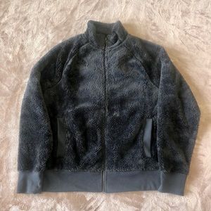 BANANA REPUBLIC FLUFFY YARN FLEECE JACKET